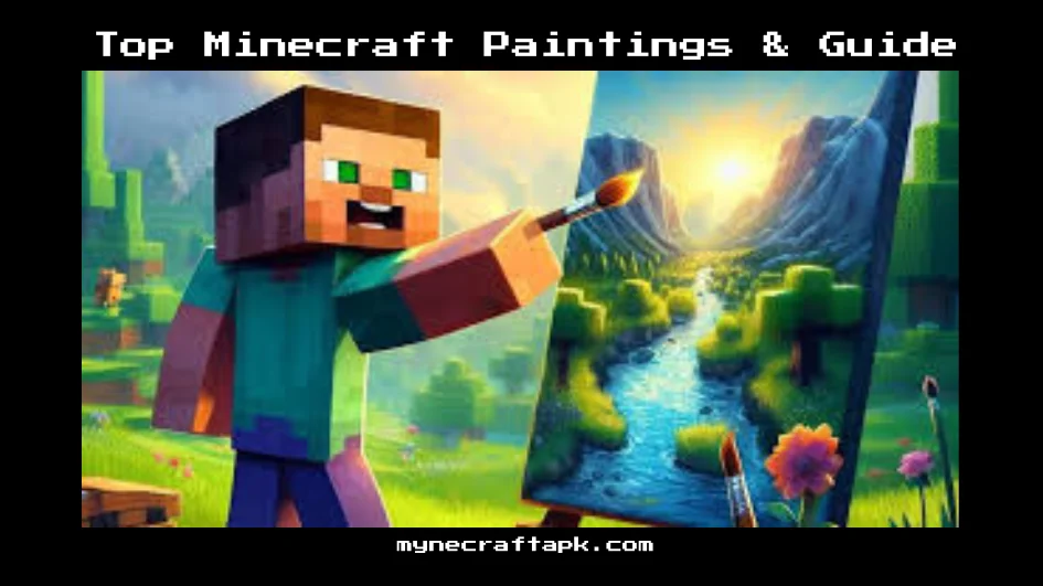 minecraft top trending paintings
