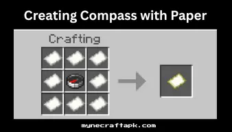 creating map with paper in minecraft