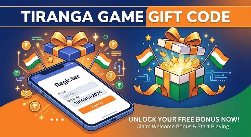 Tiranga Game Gift Code: Step-by-Step Guide to Claim Your Free Bonus 1 image